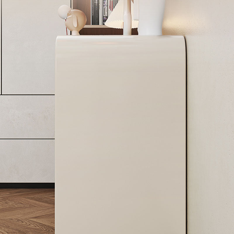 Modernism Horizontal Double Dresser 6 Drawers Wood Storage Dresser for Home