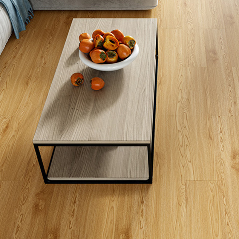 Peel and Stick PVC Flooring Smooth Wood Look Effect Non-slip Vinyl Flooring