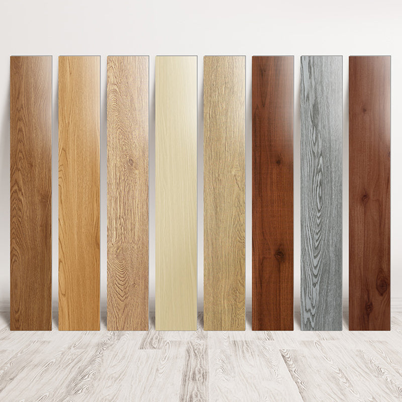 Peel and Stick PVC Flooring Smooth Wood Look Effect Non-slip Vinyl Flooring