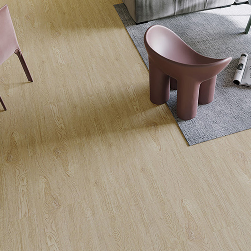 Peel and Stick PVC Flooring Smooth Wood Look Effect Non-slip Vinyl Flooring