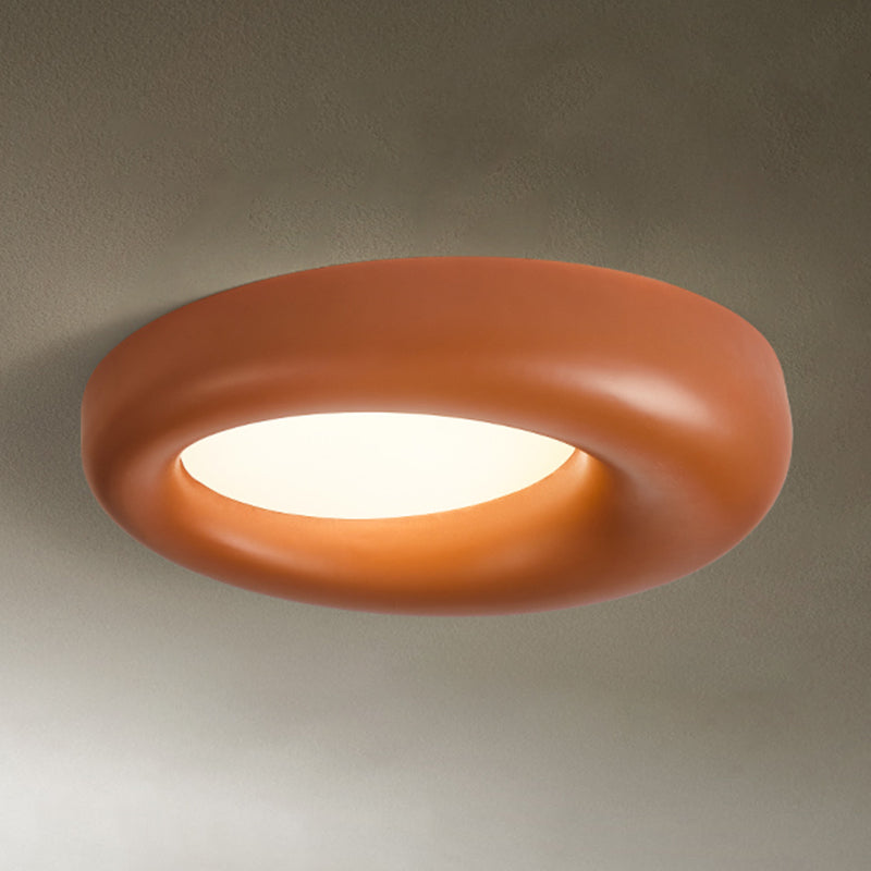 Metal Flush Mount Lamp Acrylic Shade Led Flush Mount for Living Room