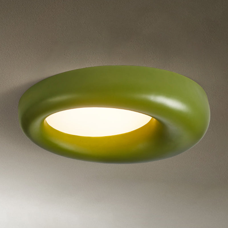 Metal Flush Mount Lamp Acrylic Shade Led Flush Mount for Living Room