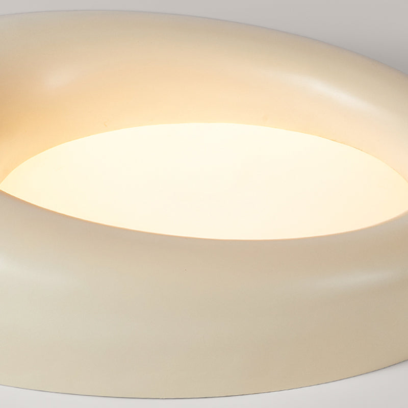 Metal Flush Mount Lamp Acrylic Shade Led Flush Mount for Living Room