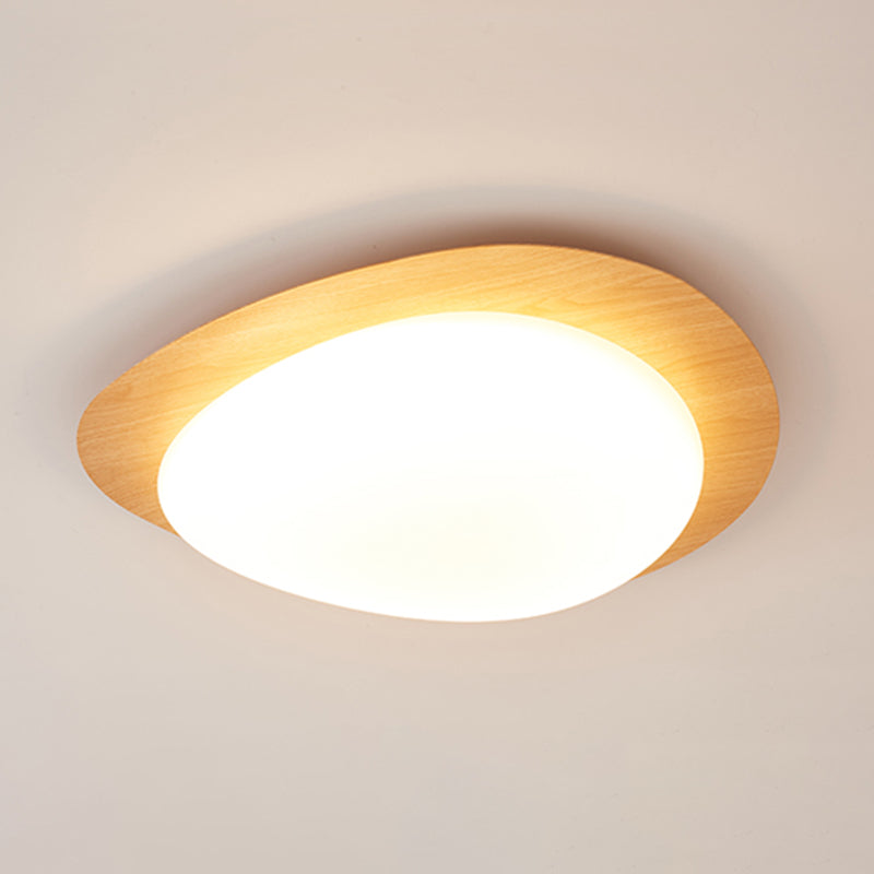 Contemporary Flush Mount Lamp Acrylic Shade Led Flush Mount for Bedroom