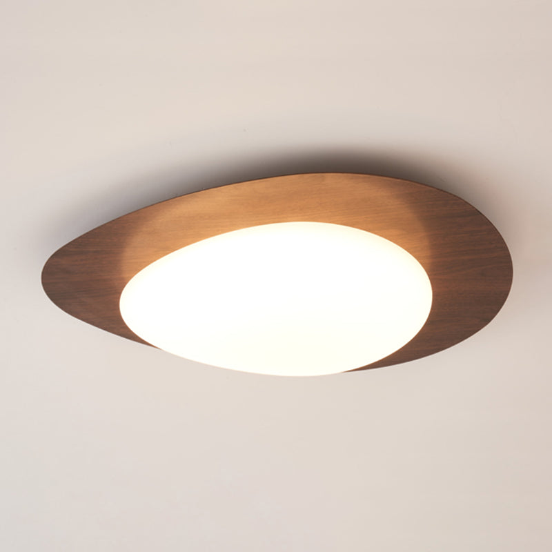Contemporary Flush Mount Lamp Acrylic Shade Led Flush Mount for Bedroom