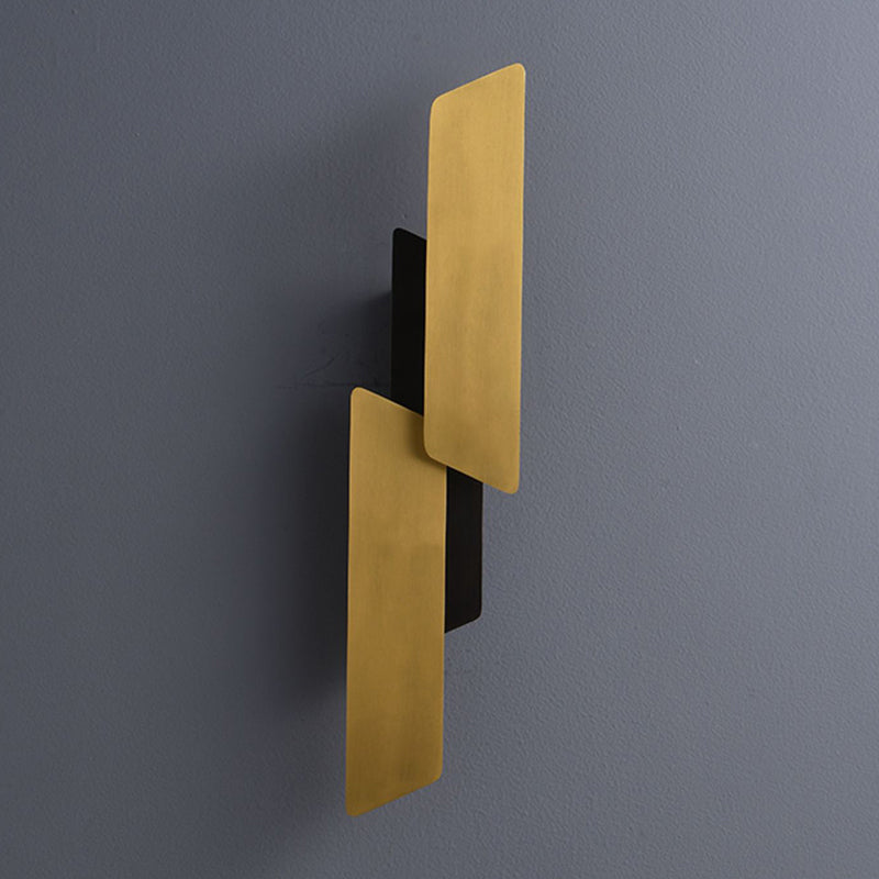 Metal Sconce Light Fixtures Gold Wall Mounted Lights for Bedroom