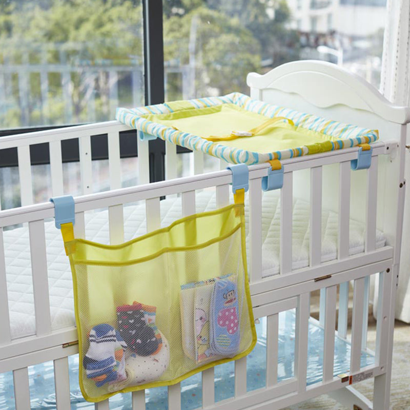 Matte Crib Top Changer Upholstered Changing Table with Seat Belt