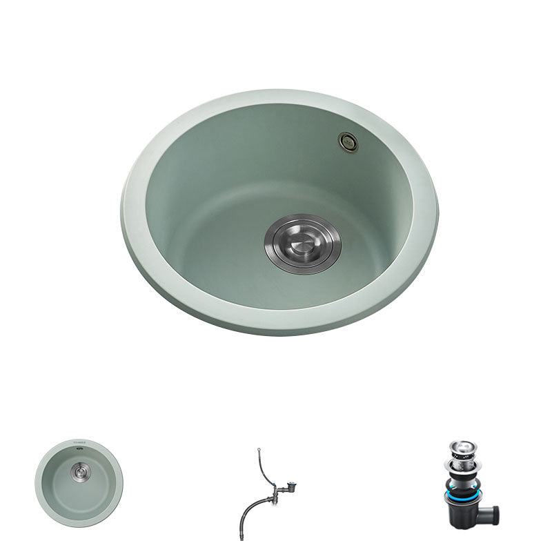 Drop-In Kitchen Bar Sink Single Bowl Quartz Kitchen Bar Sink