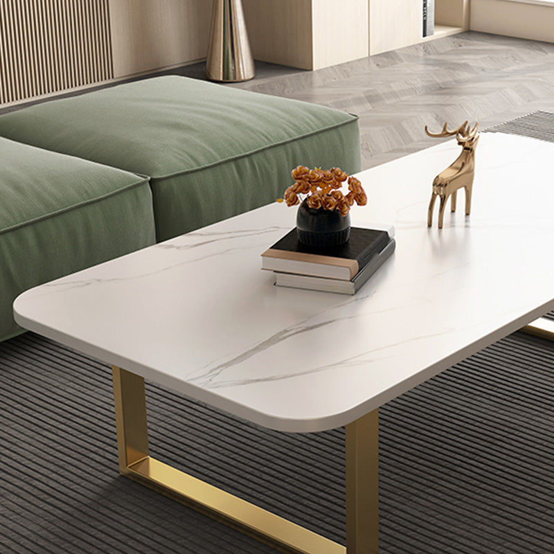 Slate Rectangular Coffee Table Trestle Coffee Cocktail Table