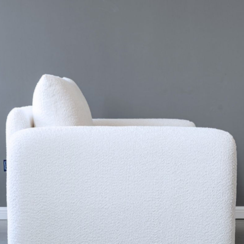 38" Wide Scandinavian Sofa Futon Foldable Upholstered Sleeper Sofa