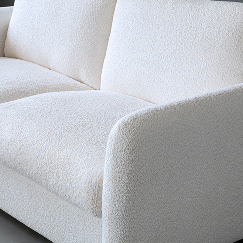 38" Wide Scandinavian Sofa Futon Foldable Upholstered Sleeper Sofa