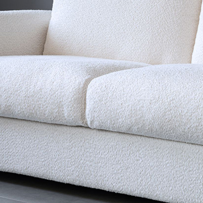 38" Wide Scandinavian Sofa Futon Foldable Upholstered Sleeper Sofa