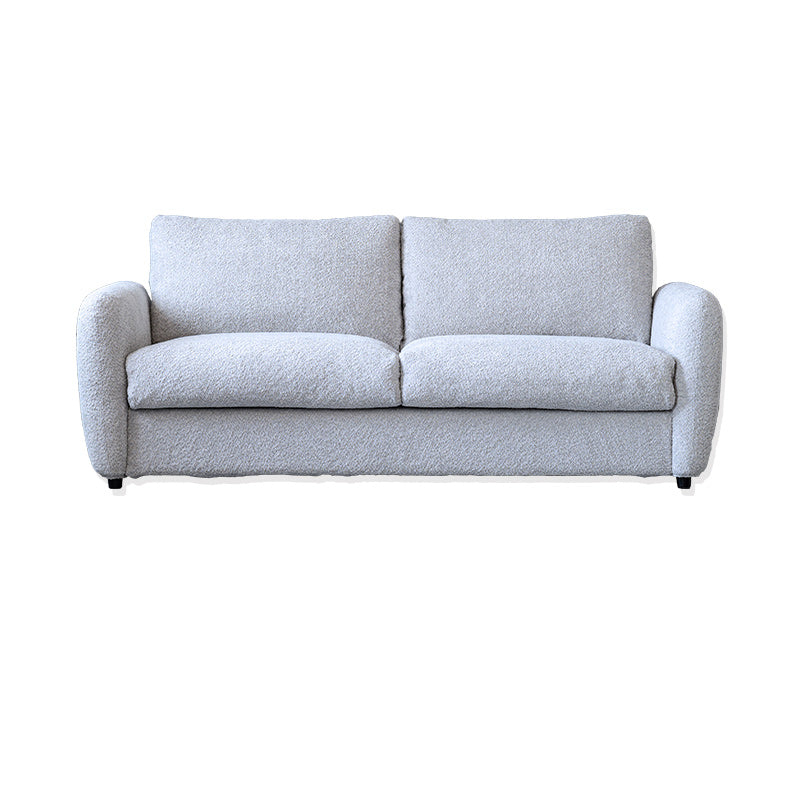 38" Wide Scandinavian Sofa Futon Foldable Upholstered Sleeper Sofa