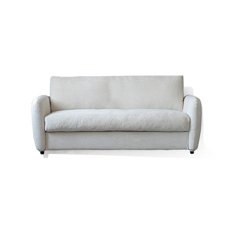 38" Wide Scandinavian Sofa Futon Corduroy Upholstered Sleeper Sofa