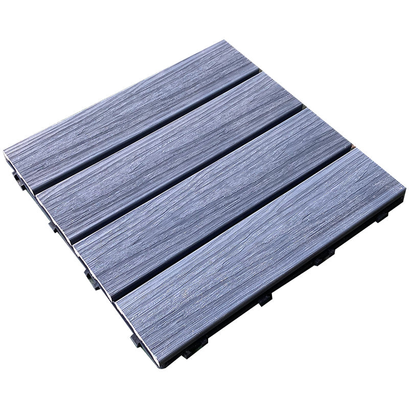 Snapping Patio Flooring Tiles Striped Pattern Tile Set Floor Board