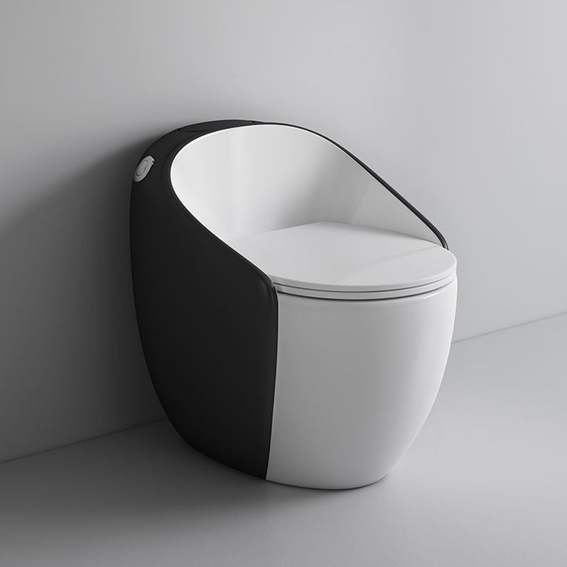 Contemporary Floor Mounted Toilet Seat Included Urine Toilet for Bathroom