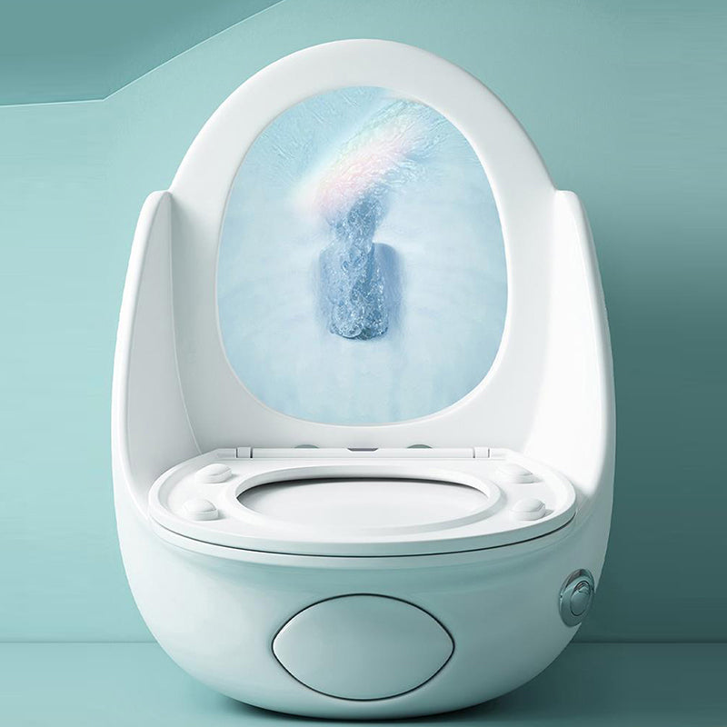 Contemporary Floor Mounted Toilet Seat Included Urine Toilet for Bathroom