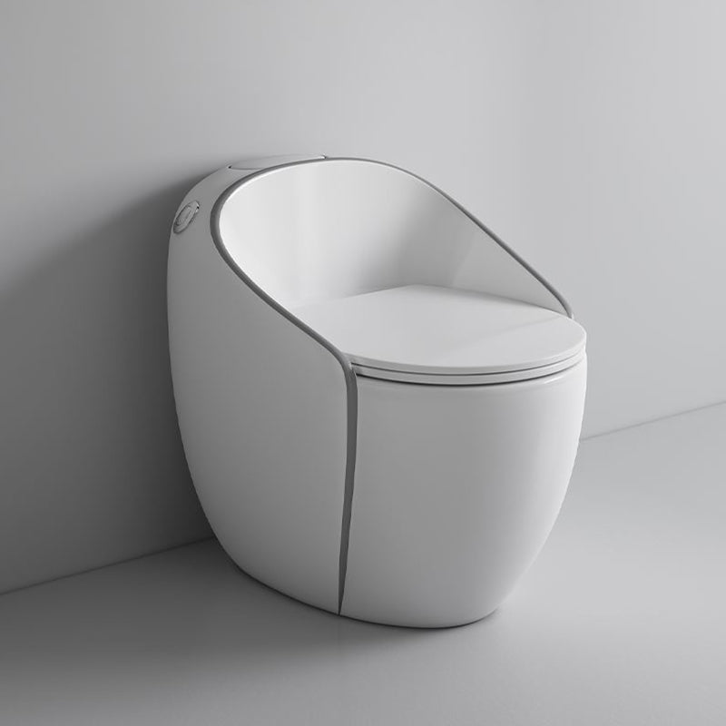 Contemporary Floor Mounted Toilet Seat Included Urine Toilet for Bathroom