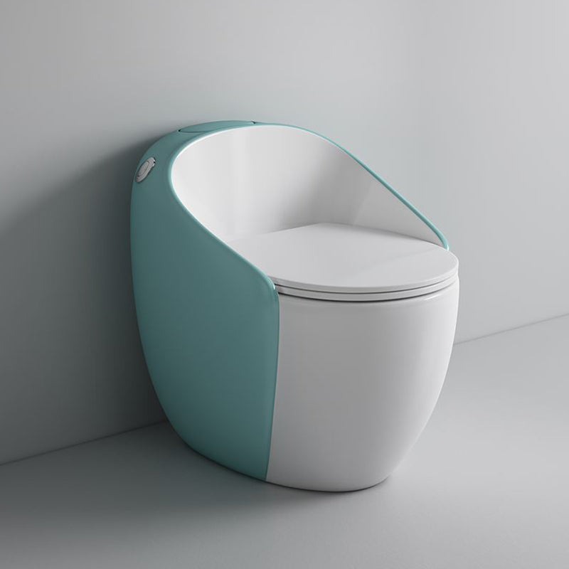 Contemporary Floor Mounted Toilet Seat Included Urine Toilet for Bathroom