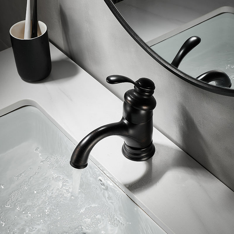 Traditional Wide Spread Bathroom Faucet Lever Handles Lavatory Faucet