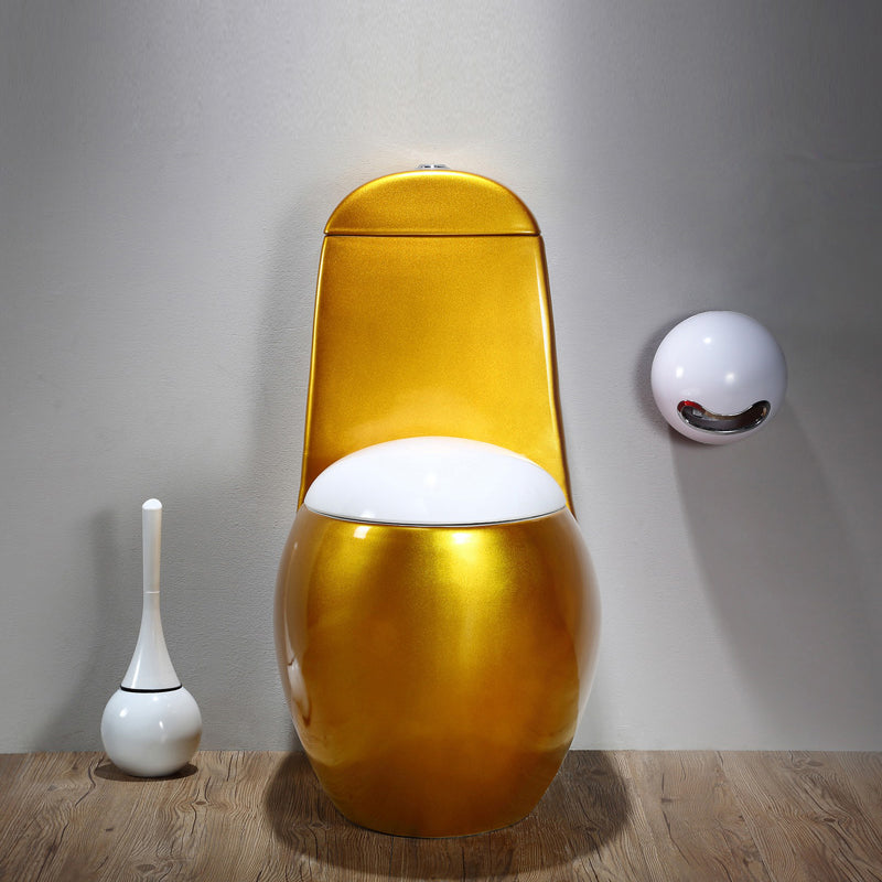 Modern Floor Mount Flush Toilet Ceramic Siphon Jet Urine Toilet for Bathroom