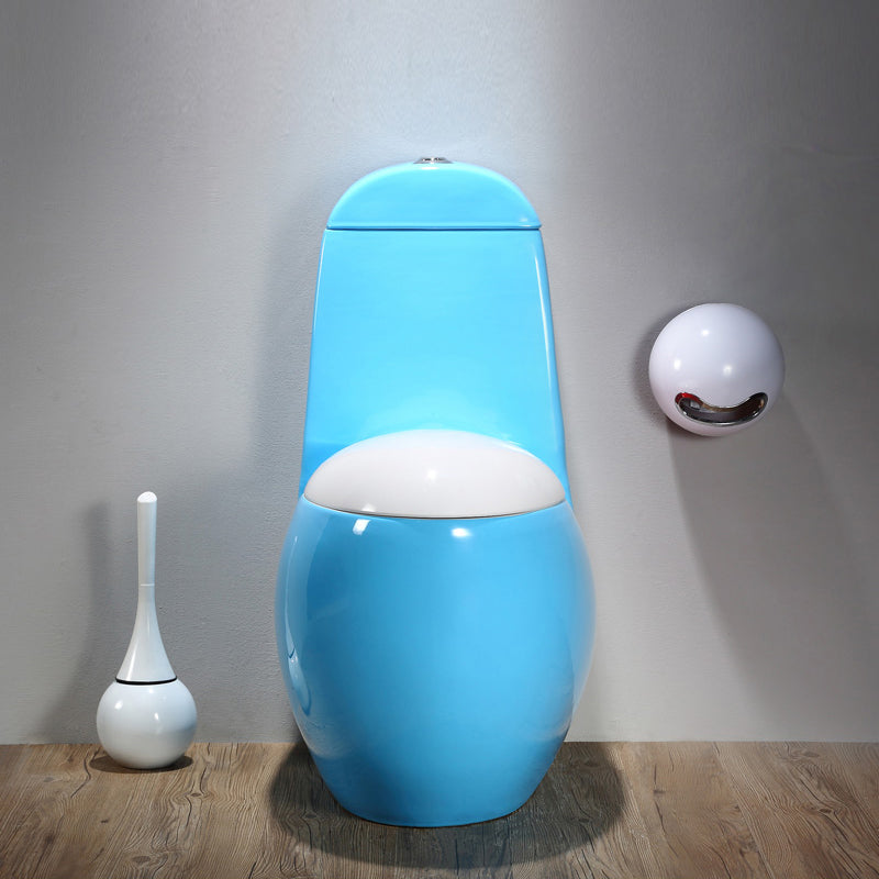 Modern Floor Mount Flush Toilet Ceramic Siphon Jet Urine Toilet for Bathroom