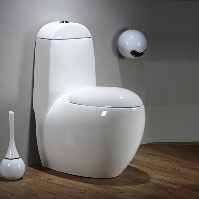 Modern Floor Mount Flush Toilet Ceramic Siphon Jet Urine Toilet for Bathroom