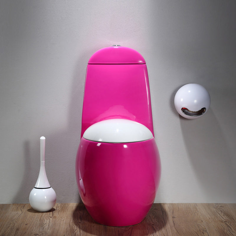 Modern Floor Mount Flush Toilet Ceramic Siphon Jet Urine Toilet for Bathroom
