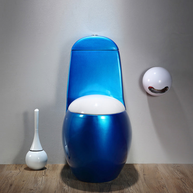 Modern Floor Mount Flush Toilet Ceramic Siphon Jet Urine Toilet for Bathroom