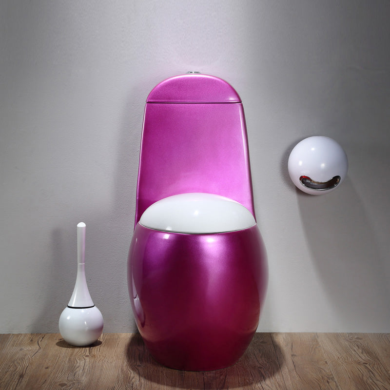 Modern Floor Mount Flush Toilet Ceramic Siphon Jet Urine Toilet for Bathroom