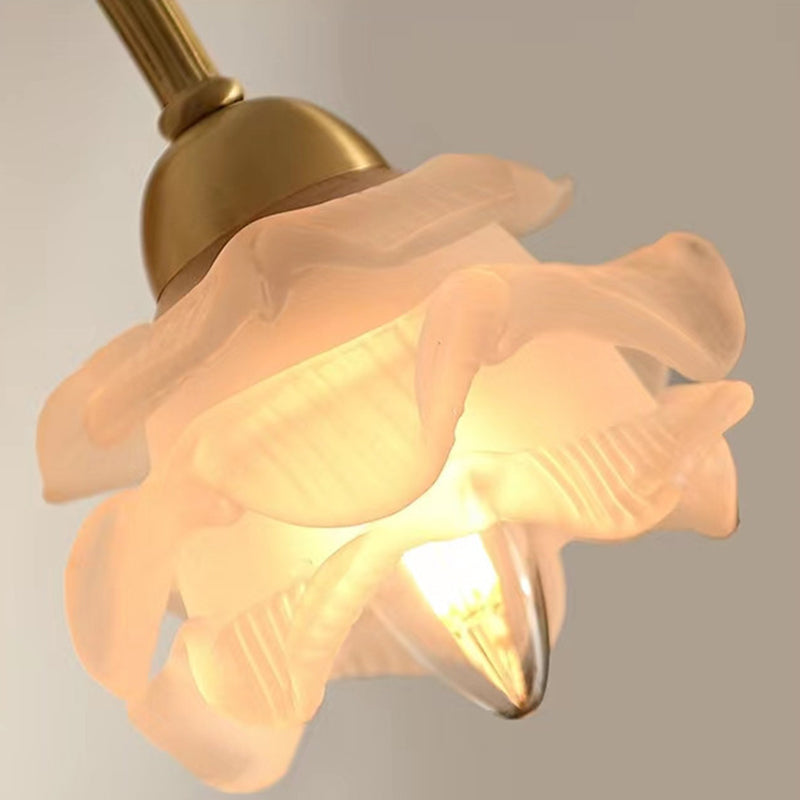 Creative Wall Light Fixture Contemporary Wall Light Sconce with Glass Shade for Bedroom