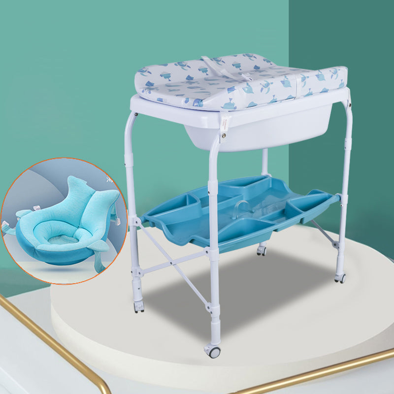 Modern Baby Changing Table Folding Changing Table with Bathtub