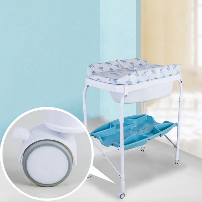Modern Baby Changing Table Folding Changing Table with Bathtub