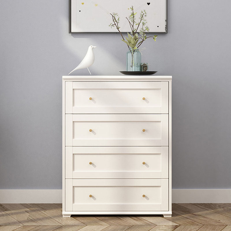 Modern Horizontal Double Dresser Birch Wood Storage Dresser for Bedroom