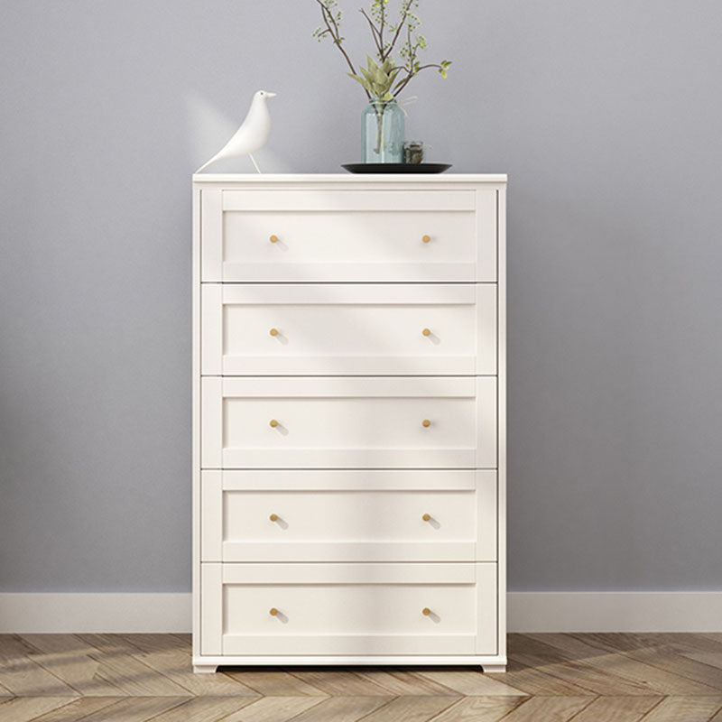 Modern Horizontal Double Dresser Birch Wood Storage Dresser for Bedroom