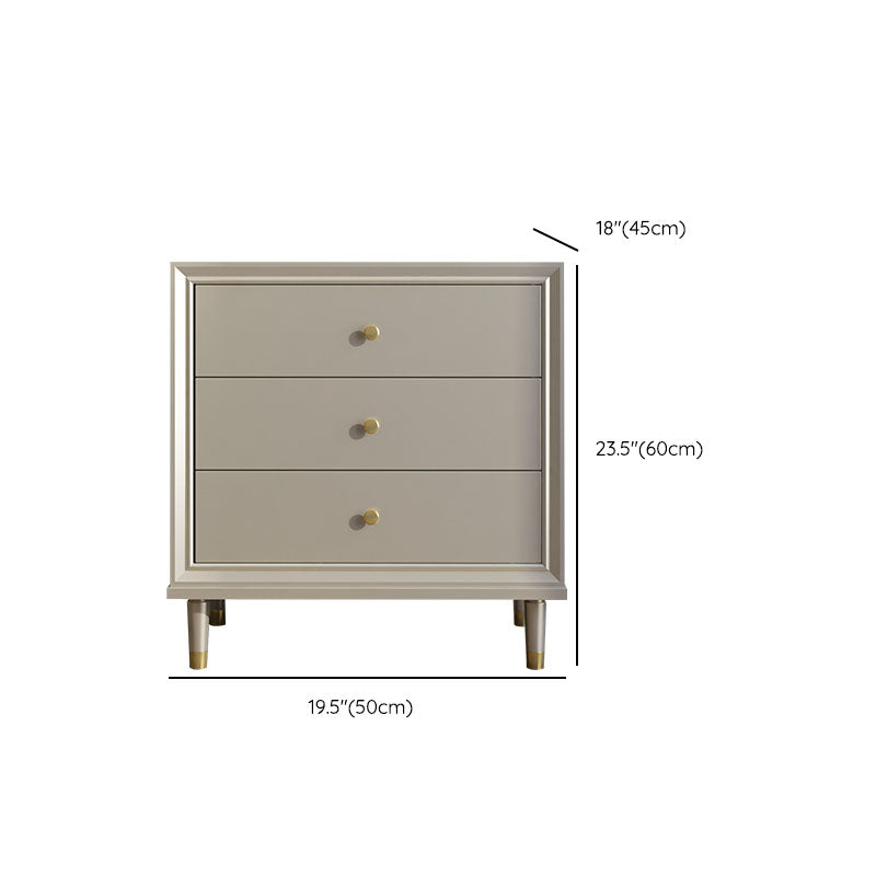 Contemporary Horizontal Double Dresser Cherry Wood Storage Dresser for Bedroom