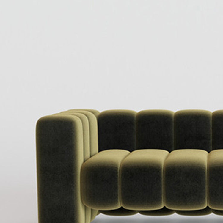 Scandinavian Solid Color Chaise Lounge Couch One Armed Chaise Lounge