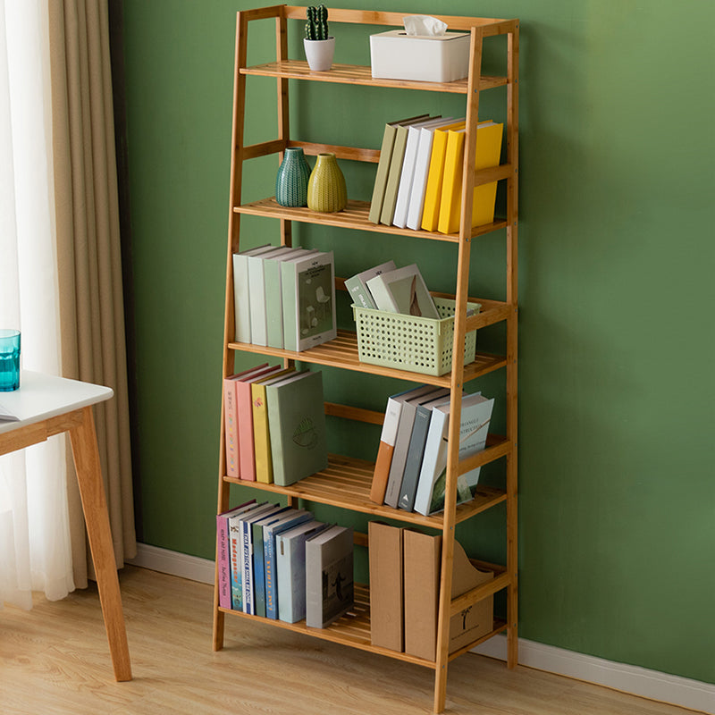 Industrial Closed Back Standard Kids Bookcase Wood Bookshelf