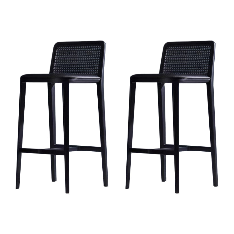 Industrial Style Counter Chair Wood Footrest Counter Stool for Bristol