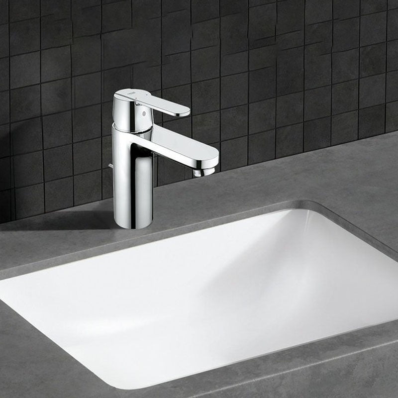 Classic Bathroom Sink Overflow Pop-Up Drain Trough Sink (Not Including Faucet)