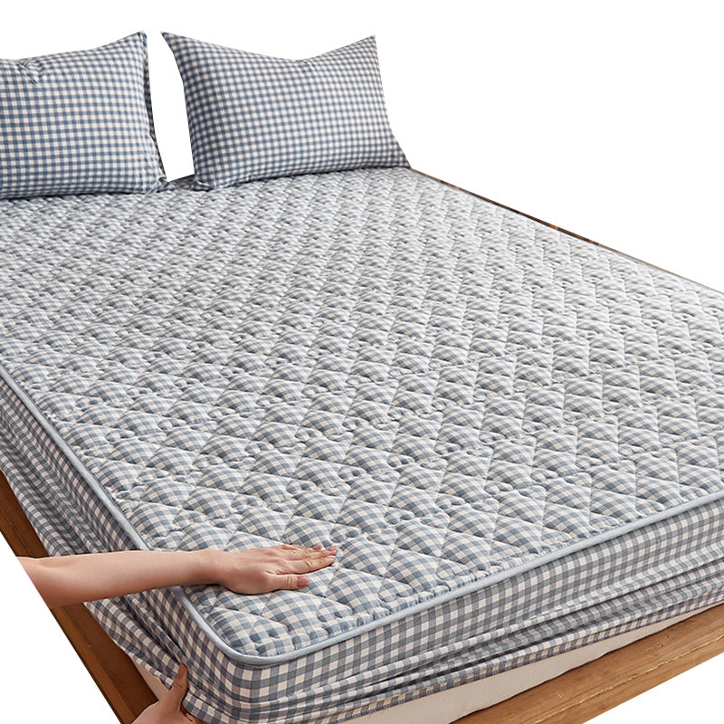 Sheet Sets Cotton Striped Breathable Wrinkle Resistant Super Soft Bed Sheet Set