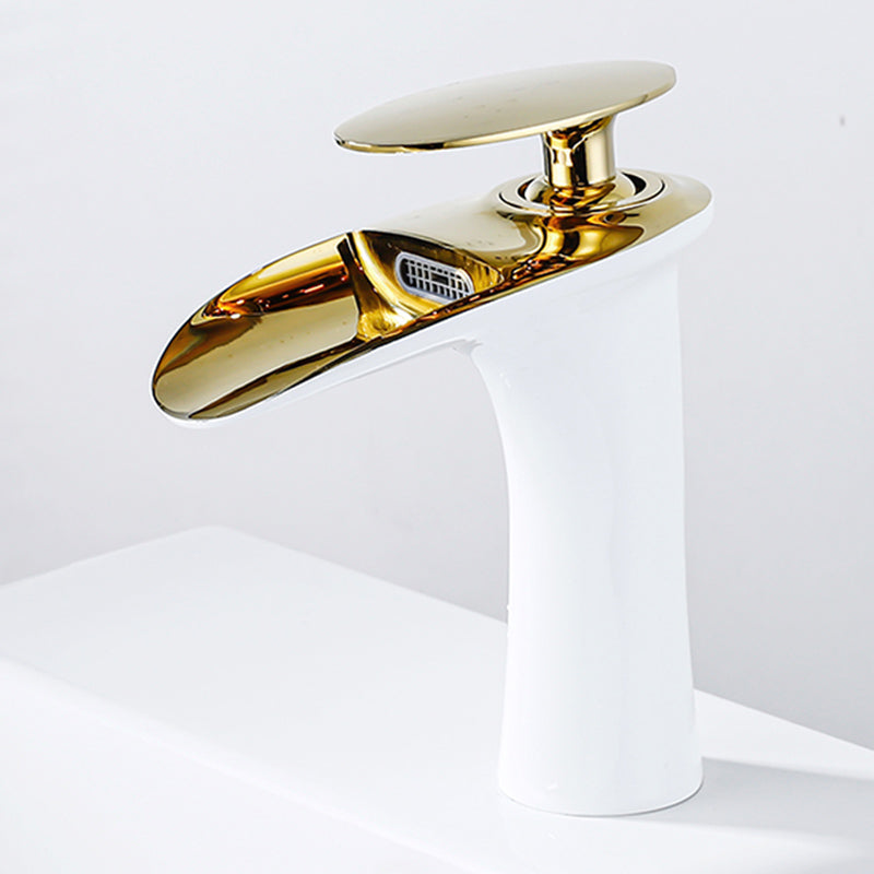 Farmhouse Wide Spread Bathroom Faucet Brass Lever Lavatory Faucet