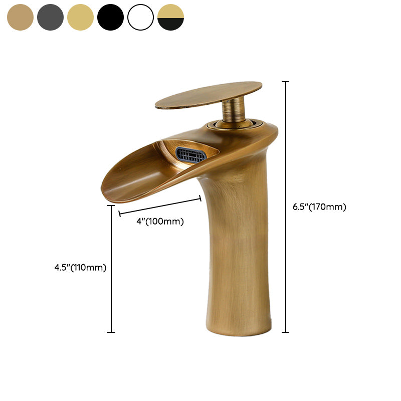 Farmhouse Wide Spread Bathroom Faucet Brass Lever Lavatory Faucet