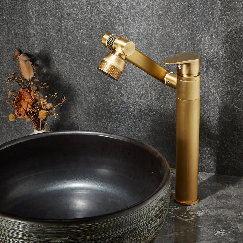 Farmhouse Wide Spread Bathroom Faucet Brass 1-Handle Lavatory Faucet