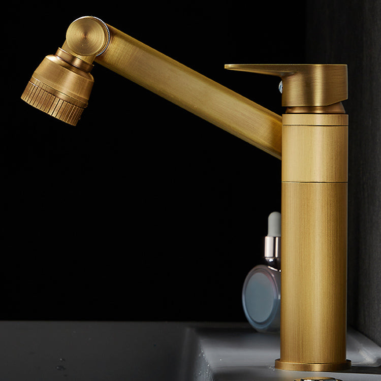 Farmhouse Wide Spread Bathroom Faucet Brass 1-Handle Lavatory Faucet