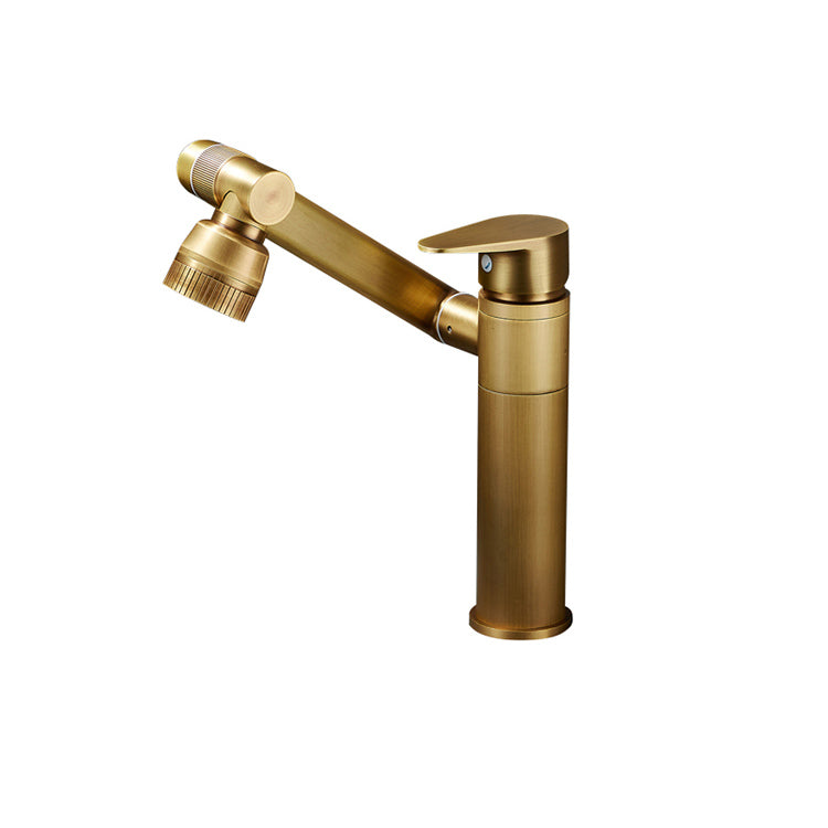 Farmhouse Wide Spread Bathroom Faucet Brass 1-Handle Lavatory Faucet