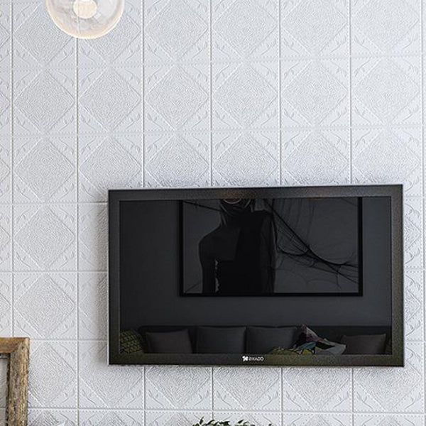 Modern Wall Paneling Peel and Stick Waterproof 3D Print Wall Panel