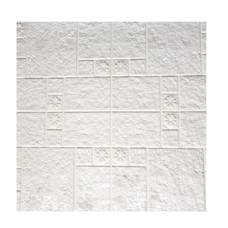 Modern Wall Paneling Peel and Stick Waterproof 3D Print Wall Panel