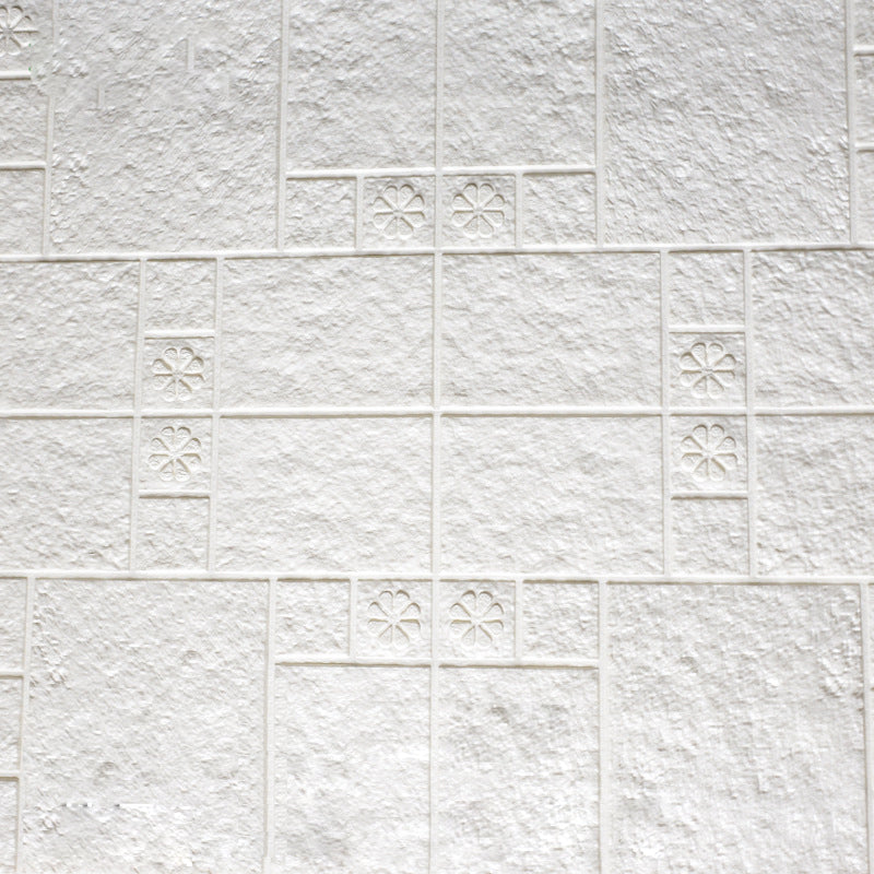 Modern Wall Paneling Peel and Stick Waterproof 3D Print Wall Panel