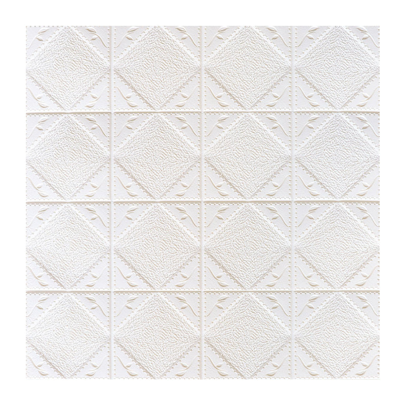 Modern Wall Paneling Peel and Stick Waterproof 3D Print Wall Panel